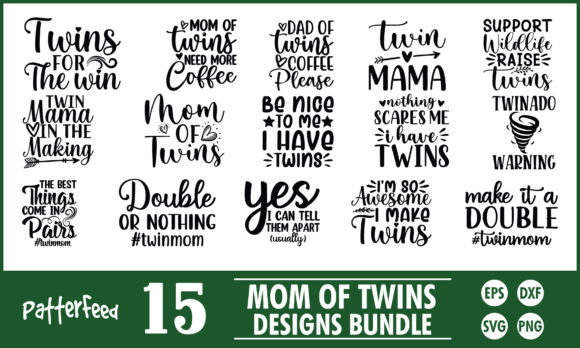 Mom of Twins, Family SVG, Twin Mom SVG Graphics and Crafts Review
