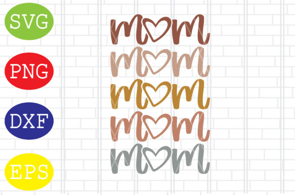 Retro Vintage Mom Svg, Mothers Day Svg Graphics and Crafts